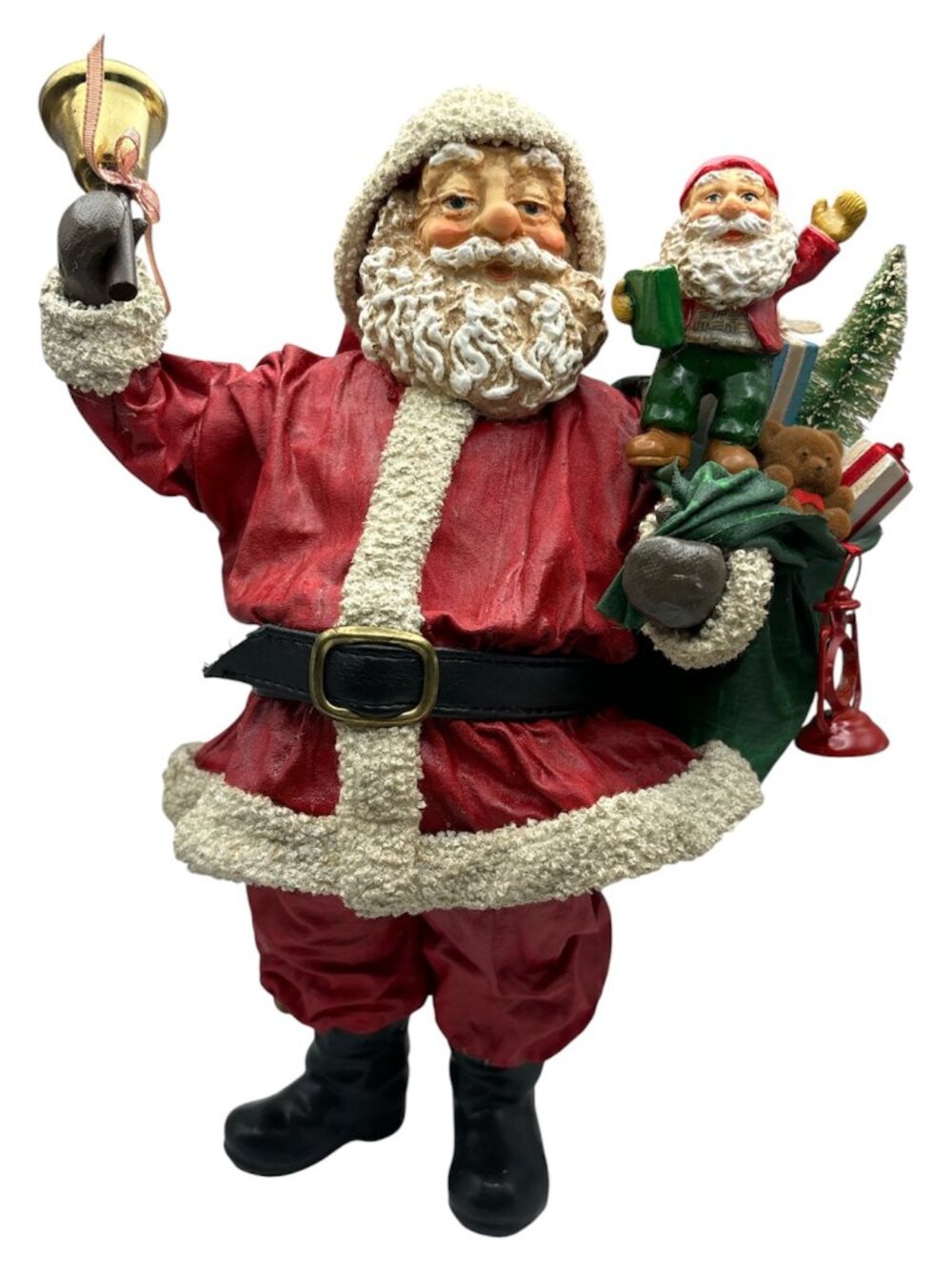 Fabriche Santa Decor by KSA Collectibles "Ringing in Christmas"